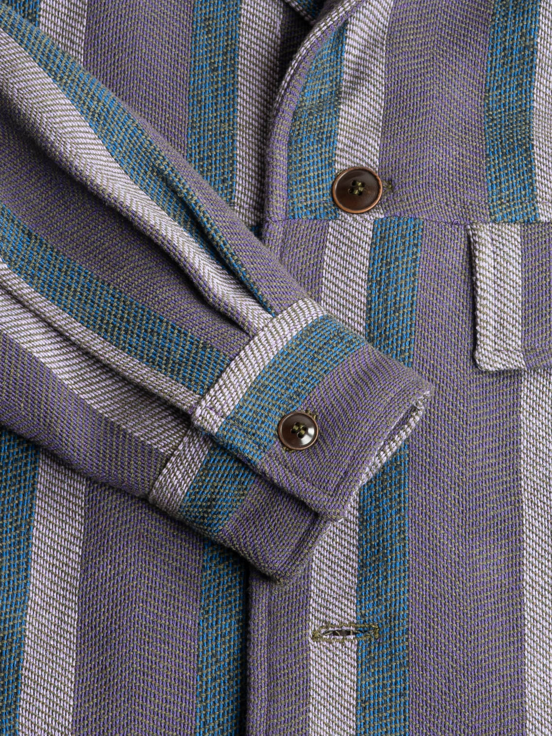 Packshot-BOMBERJACKET-PURPLEANDBLUE-100_COTTON-HANDWOVEN-STRIPED-CUFF