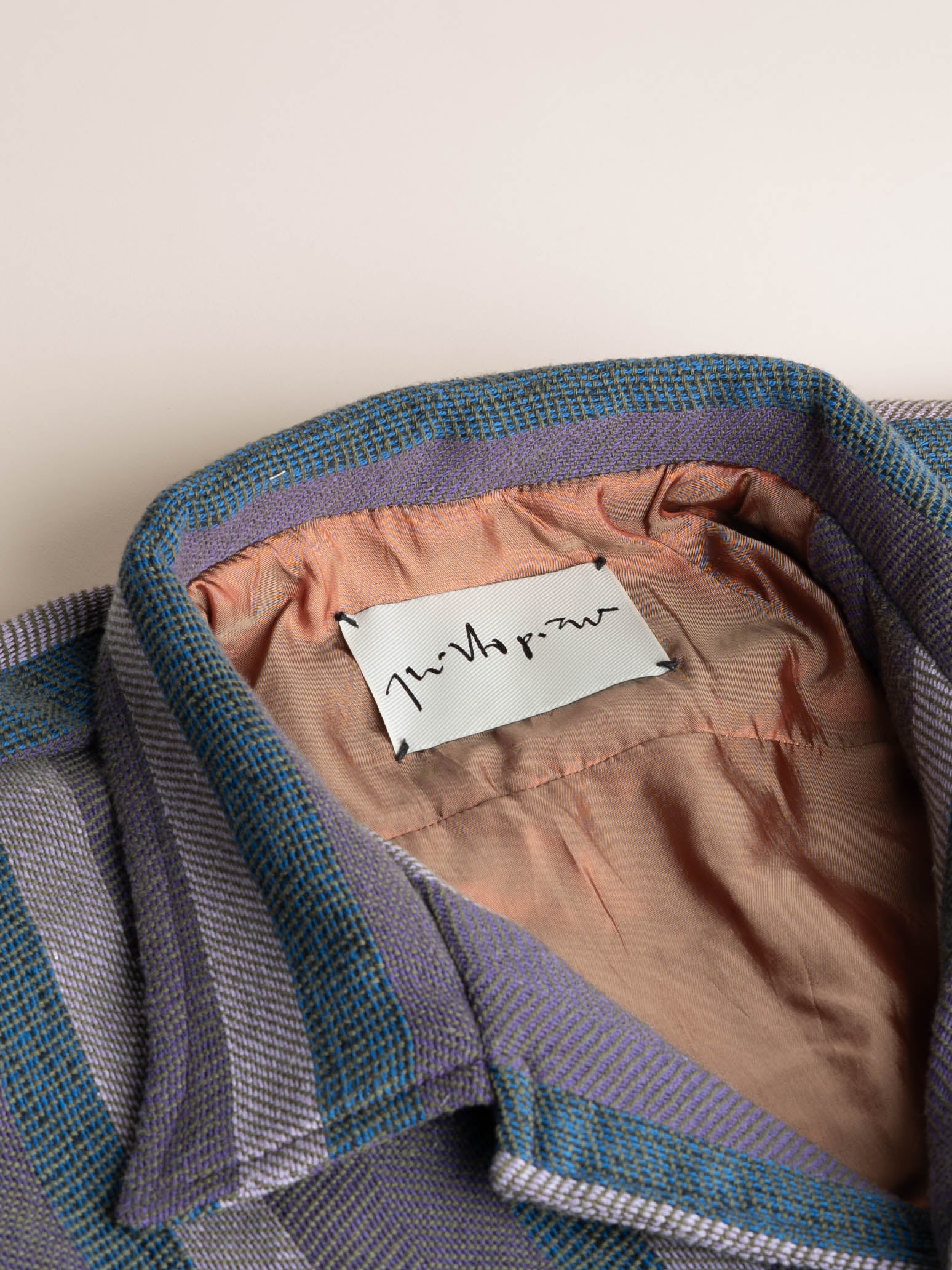 Packshot-BOMBERJACKET-PURPLEANDBLUE-100_COTTON-HANDWOVEN-STRIPED-COLLAR